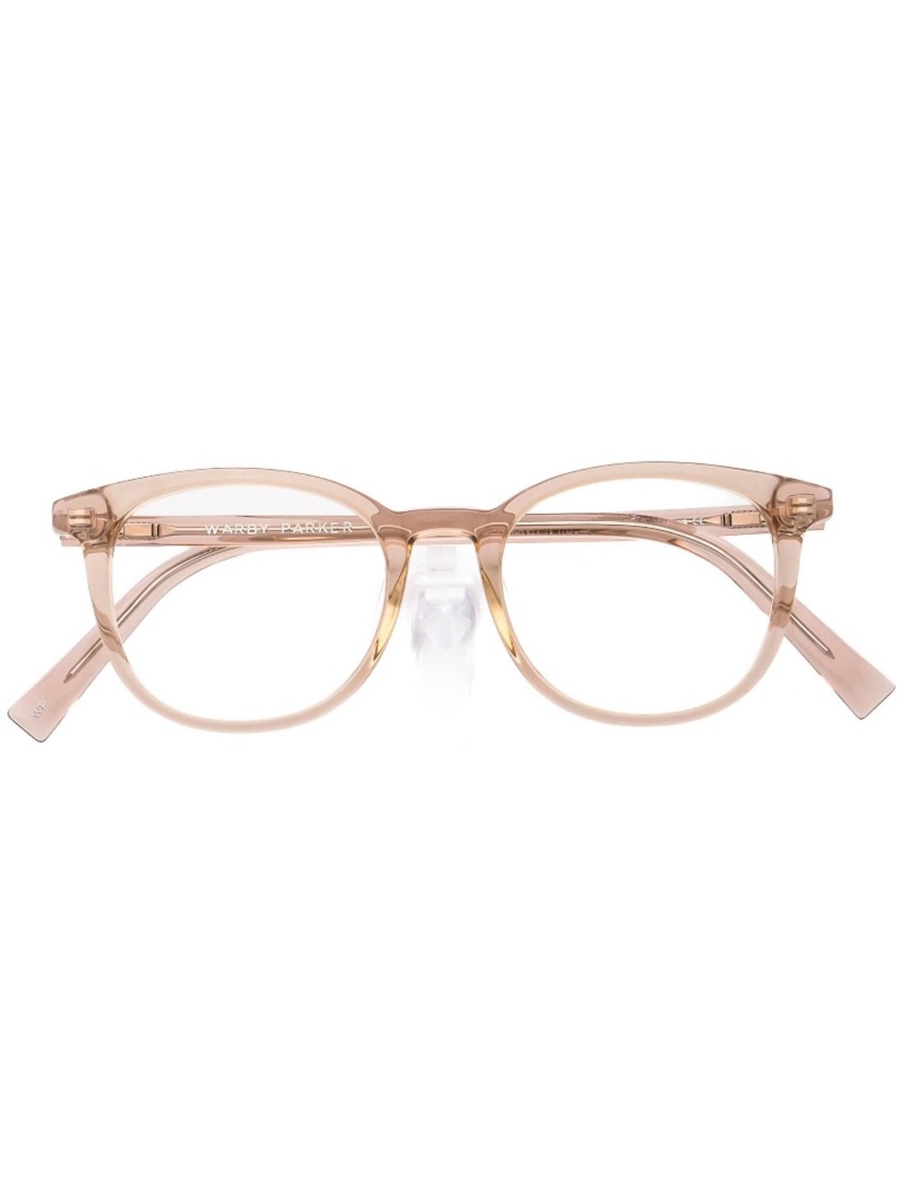 Warby Parker Durand N 668 Pink Clear Eyeglasses Frames 47-18-145